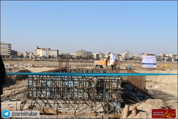 احداث بزرگترین ایستگاه پمپاژ فاضلاب در میاندوآب کلنگ زنی شد+ تصاویر