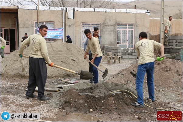 فعالیت جهادی دانشجویان در مناطق محروم میاندوآب/ تصاویر