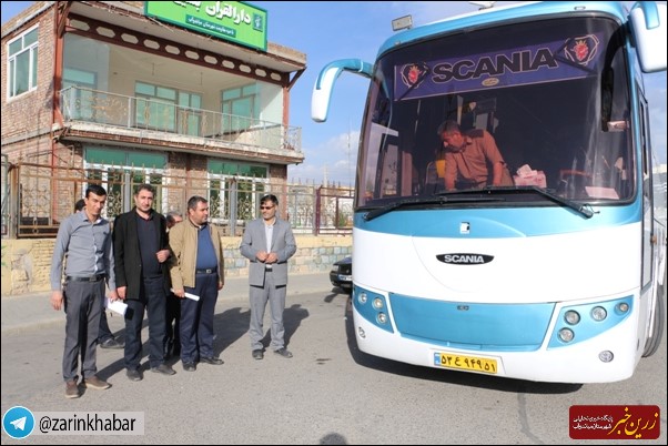 نخستین کاروان راهیان نور میاندوآب، عازم سرزمین های نور شد + تصاویر