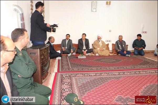 مسئولان میاندوآب به دیدار جانبازان رفتند + تصاویر‌