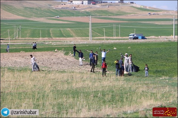 پاکسازی طبیعت میاندوآب در آستانه روز طبیعت/ تصاویر