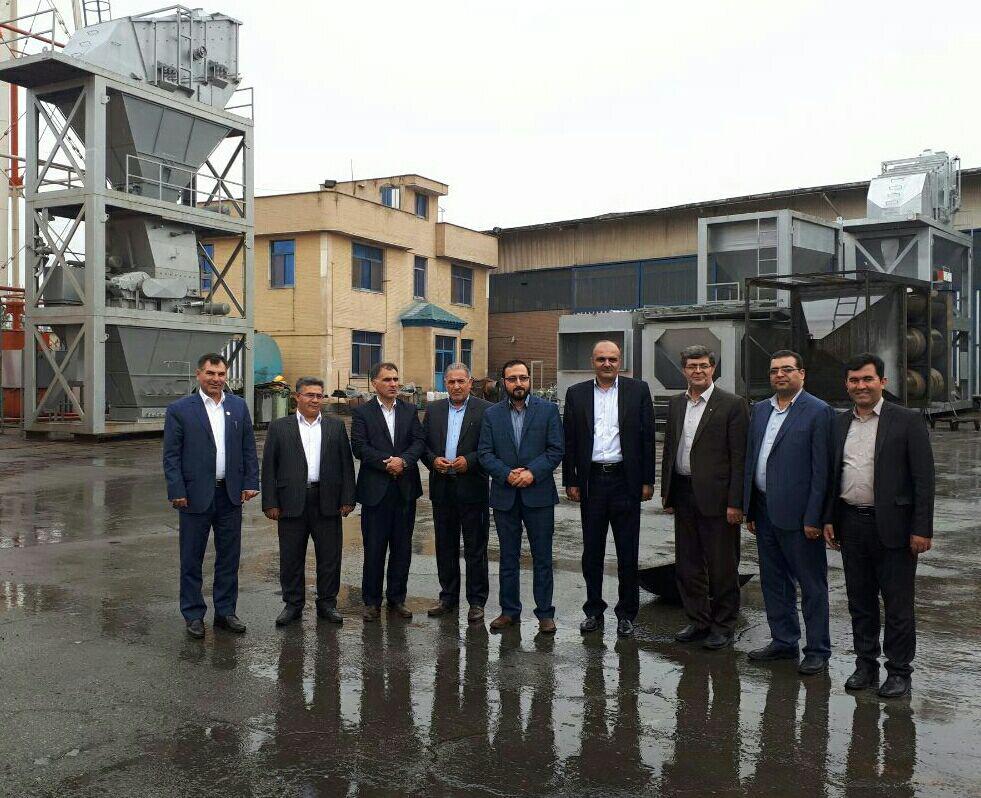 انعقاد قرارداد خرید کارخانه آسفالت ۱۵ میلیارد ریالی شهرداری میاندوآب