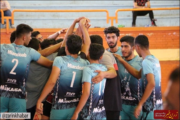 مسابقات والیبال امیدهای آذربایجان غربی در میاندوآب/ تصاویر