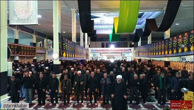  نماز ظهر عاشورا در میاندوآب اقامه شد + تصاویر