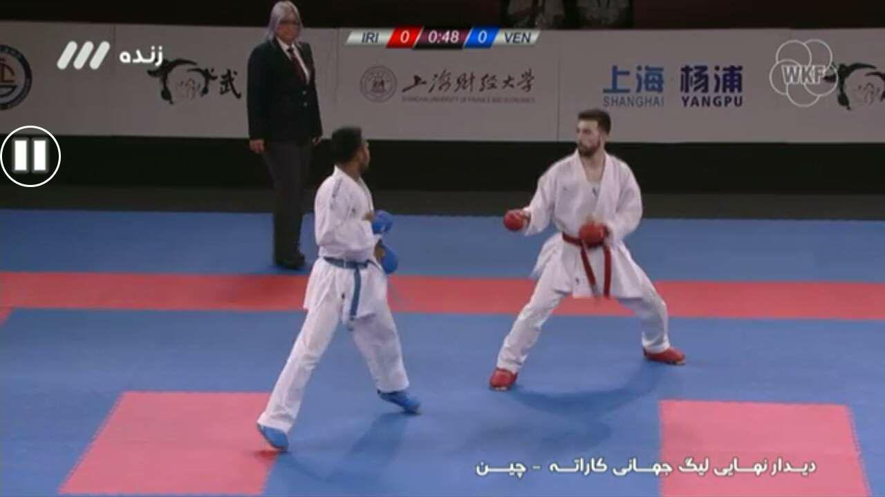 کاراته کار میاندوآبی مدال نقره لیگ‌جهانی کاراته چین را کسب کرد