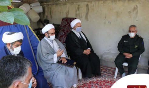 ابلاغ پیام نماینده ولی فقیه در سپاه پاسداران انقلاب اسلامی به خانواده حجت الاسلام”فتحی”