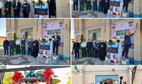 آئین بازگشایی مدارس در میاندوآب/ تصاویر