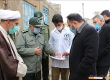 فرماندار و فرمانده سپاه از اجرای طرح شهید سلیمانی در میاندوآب بازدید کردند