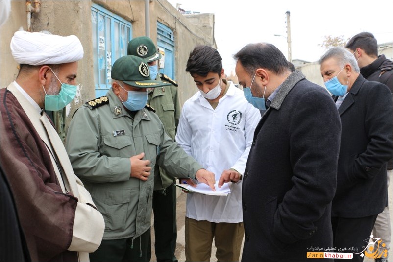فرماندار و فرمانده سپاه از اجرای طرح شهید سلیمانی در میاندوآب بازدید کردند