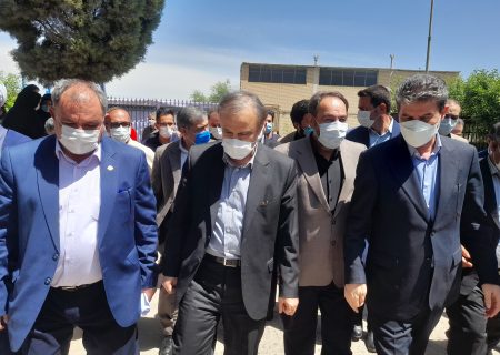 وزیر صمت از طرح توسعه فرش افشار میاندوآب بازدید کرد