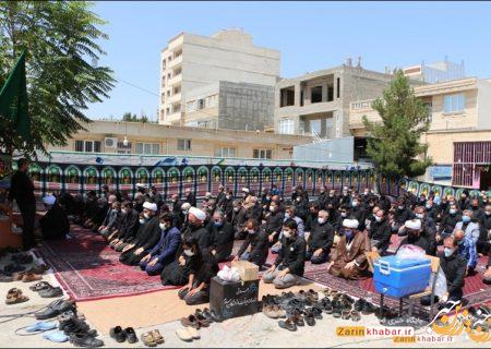 نماز ظهر عاشورا در میاندوآب اقامه شد + تصاویر