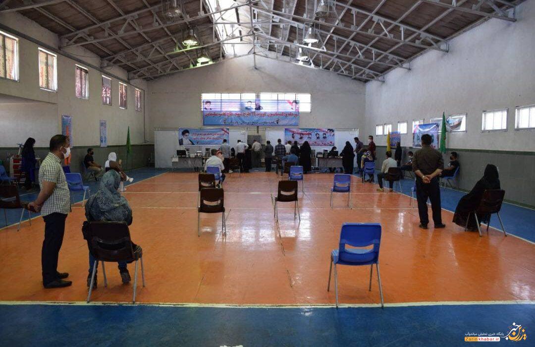 فعالیت ۲۴ مرکز واکسیناسیون کووید۱۹ در شهرستان میاندوآب