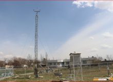 یک روز بهاری در ایستگاه هواشناسی میاندوآب/ تصاویر