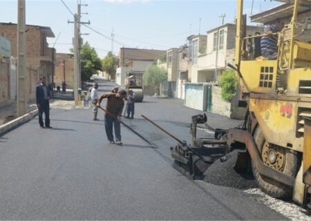 ۵۰ درصد معابر شهر میاندوآب نیاز به روکش آسفالت دارد