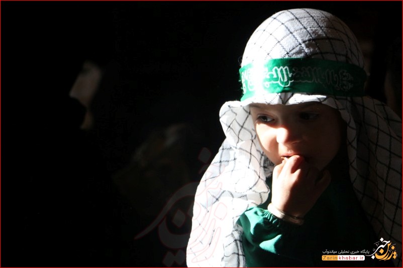 شیرخوارگان حسینی در میاندوآب با طفل شش ماهه کربلا همصدا شدند + تصاویر