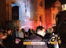 انفجار گاز یک ساختمان مسکونی در میاندوآب حادثه آفرید