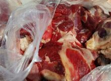 کشف و معدوم‌سازی ۱٫۵ تن گوشت غیرمجاز در میاندوآب