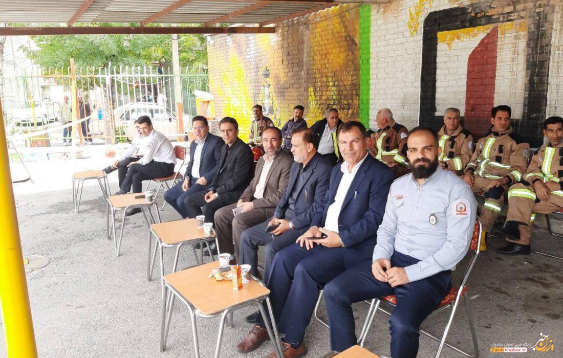 دوره آموزشی آتشنشانان جنوب آذربایجانغربی در میاندوآب برگزار میشود