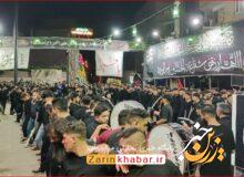 شور حسینی در خیابان‌های میاندوآب