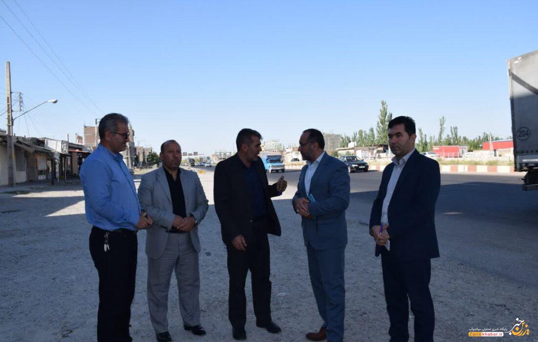 ساماندهی ورودیهای شهری میاندوآب روبهاتمام است