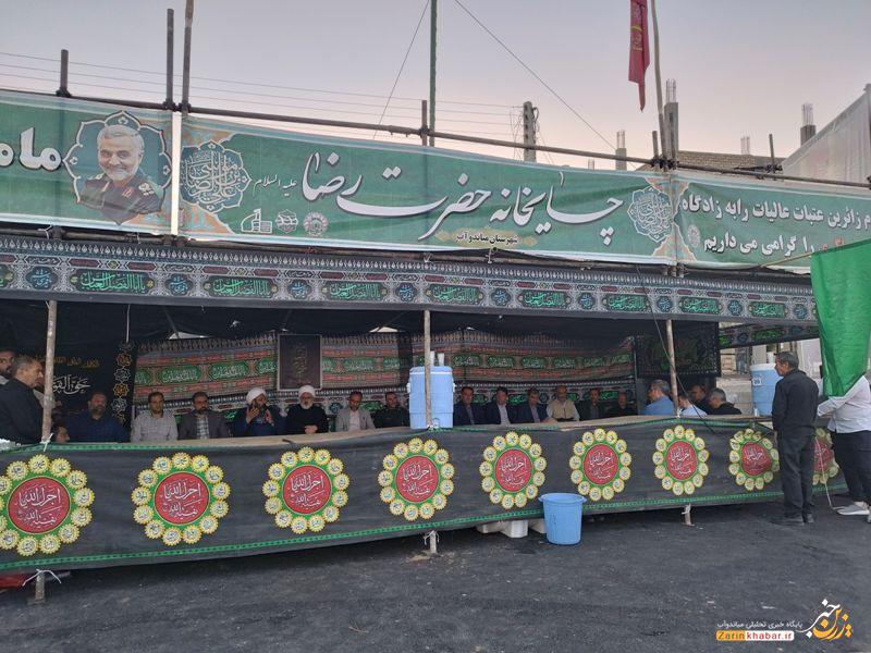 برپایی ۴ موکب توسط خادمیاران رضوی آذربایجانغربی