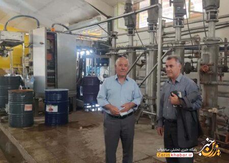 ۳ کارخانه تولید رب، با ظرفیت ۷۲۰۰ تن در میاندوآب فعالیت دارد