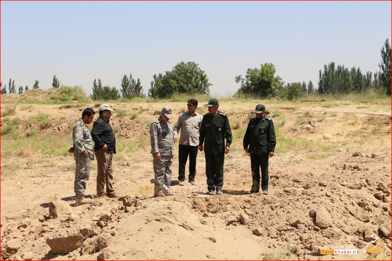 فرمانده قرارگاه حمزه سیدالشهدا(ع) از پروژه های محرومیت زدایی سپاه در میاندوآب بازدید کرد
