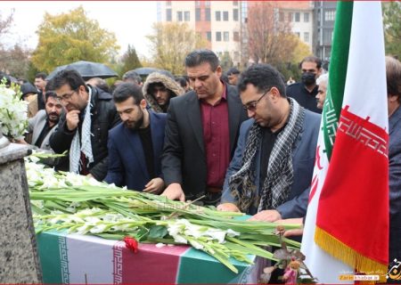 تشییع «شهید گمنام» در دانشگاه آزاد اسلامی میاندوآب