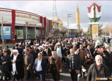 راهپیمایی مردم میاندوآب در محکومیت حادثه تروریستی کرمان