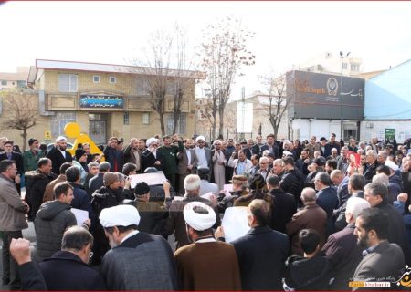 راهپیمایی مردم میاندوآب در محکومیت حادثه تروریستی کرمان