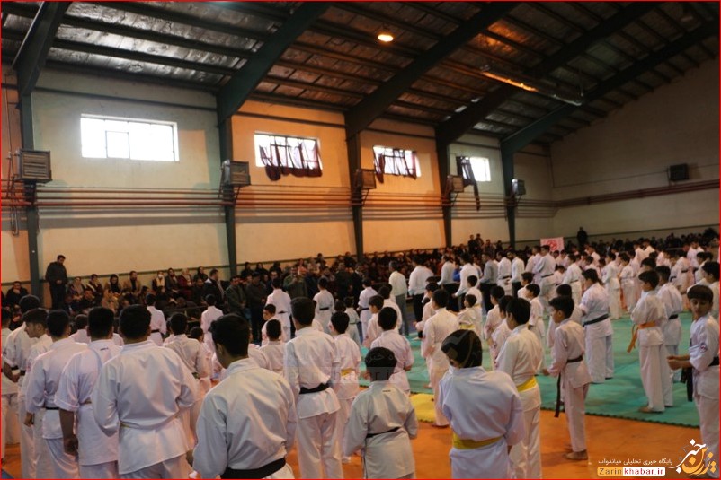 مسابقات استانی کیوکوشین کاراته در میاندوآب / تصاویر