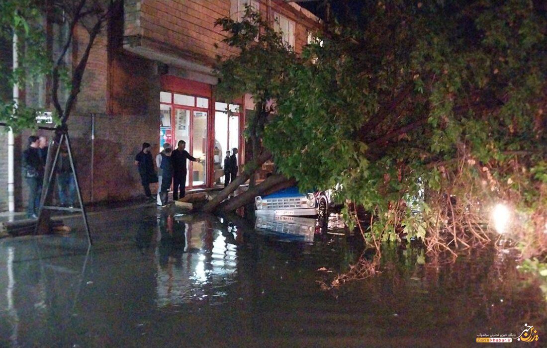 مشکل آبگرفتگی معابر میاندوآب حل شد