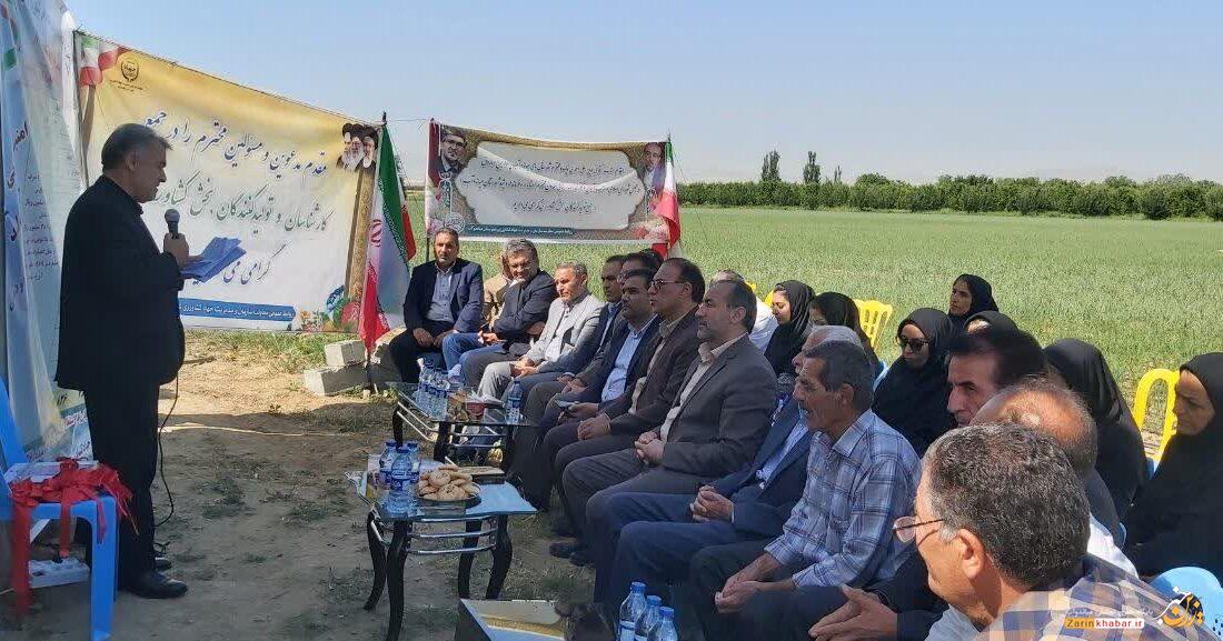 بهرهبرداری از ۱۸ طرح نوین آبیاری در میاندوآب