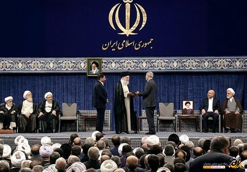 تنفیذ حکم رئیسجمهور منتخب توسط رهبر معظم انقلاب