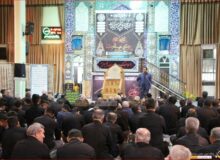 عزاداری هیئت رزمندگان اسلام در میاندوآب
