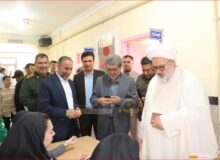 حضور مسئولان میاندوآب پای صندوق‌های رأی