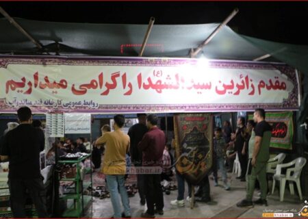 مواکب اربعینی در میاندوآب میزبان زائران حسینی شدند