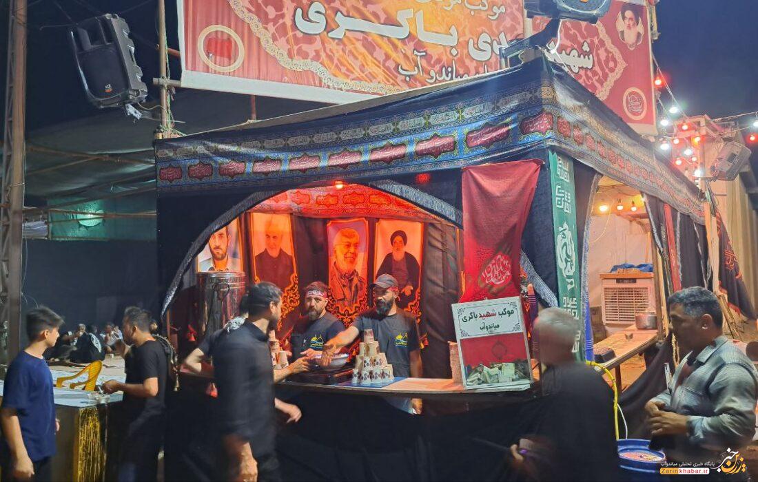 موکب شهید باکری میاندوآب میزبان زائرین اربعین