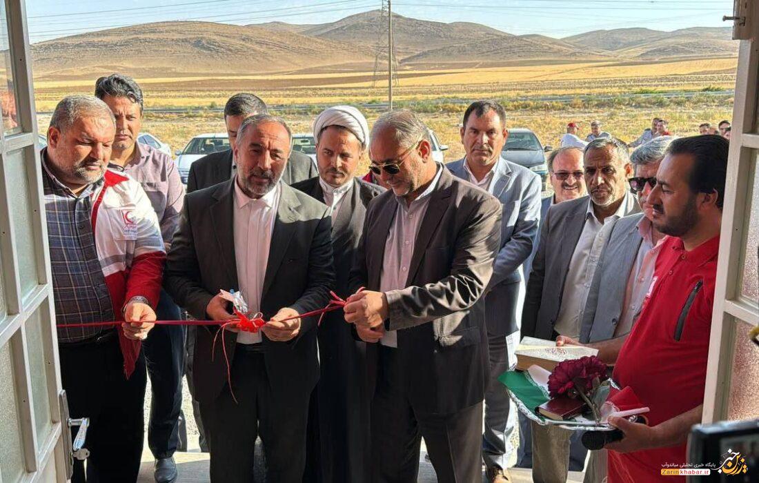 پایگاه امداد جادهای هلالاحمر میاندوآب افتتاح شد