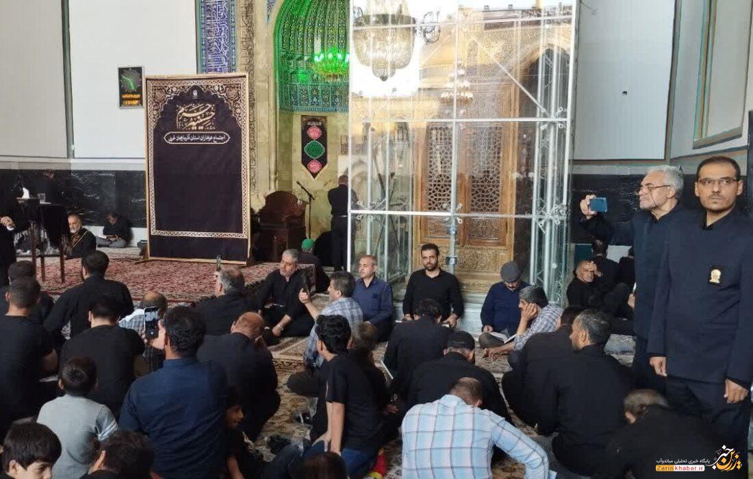 خدمترسانی ۲۵ خادمیار میاندوآبی در مشهد مقدس
