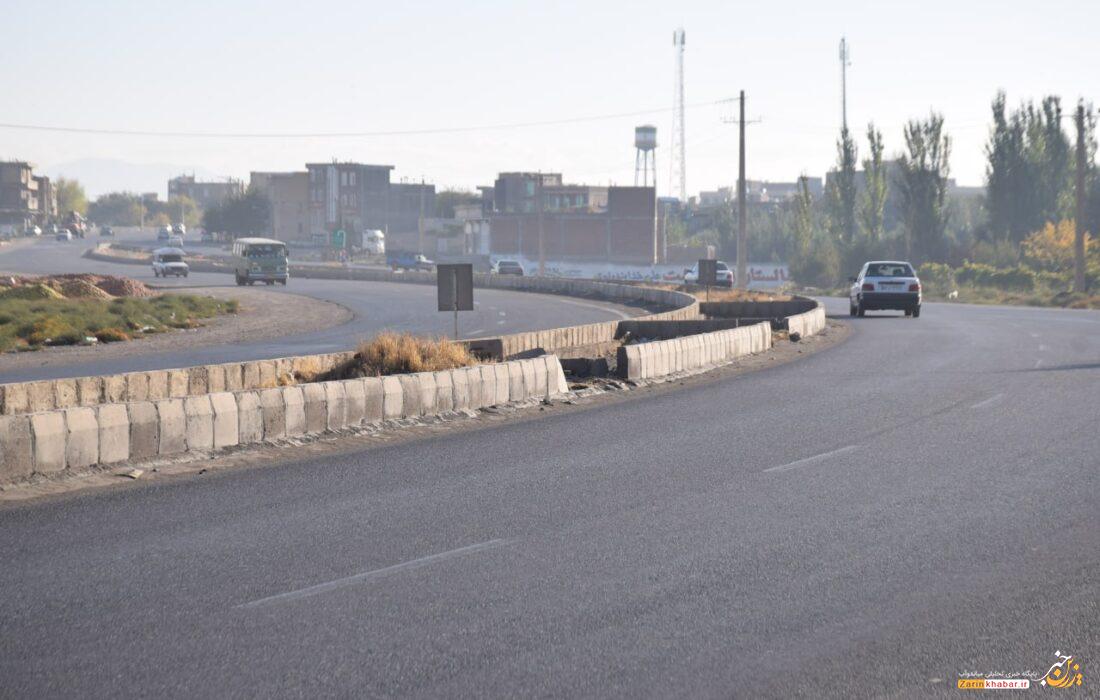 نقاط حادثهساز جادهای اصلاح میشود