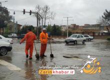 آماده‌باش شهرداری میاندوآب برای رفع آب‌گرفتگی معابر