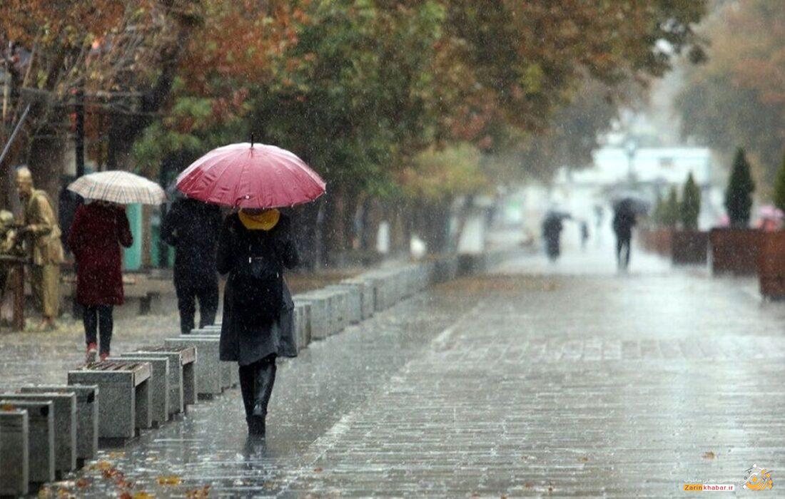 آغاز بارشهای زمستانی از ۶ دی ماه