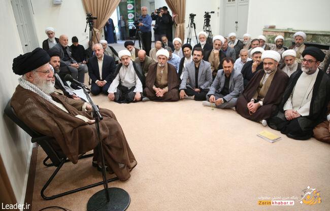 دیدار دستاندرکاران همایش بینالمللی «جعفر بن ابیطالب » با رهبر انقلاب
