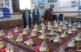 توزیع ۲ هزار بسته یلدایی در میاندوآب
