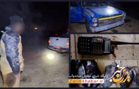 دستگیری شکارچیان و صیادان متخلف در میاندوآب