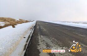 تمام محورهای مواصلاتی میاندوآب باز است