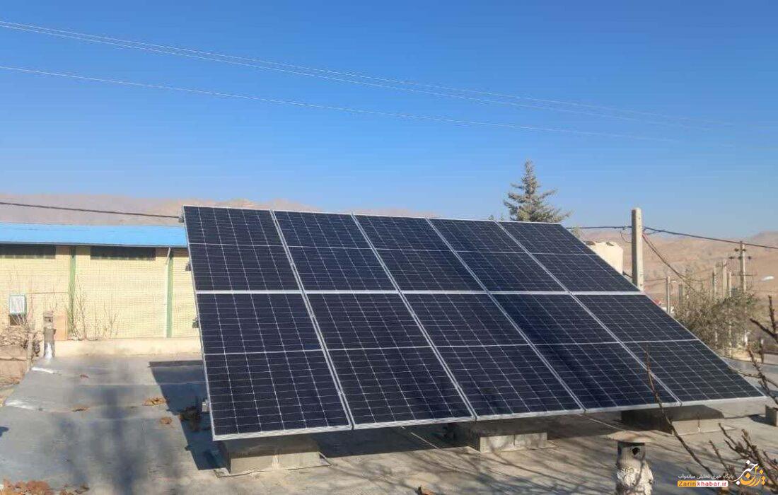 27 پنل خورشیدی برای مددجویان راهاندازی شد