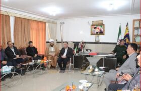 دیدار مسئولان شهرستانی با فرمانده سپاه میاندوآب