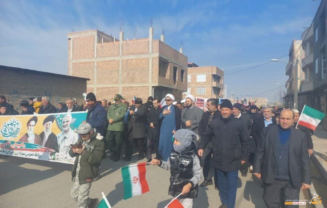 جشن انقلاب در بخشها و روستاهای میاندوآب